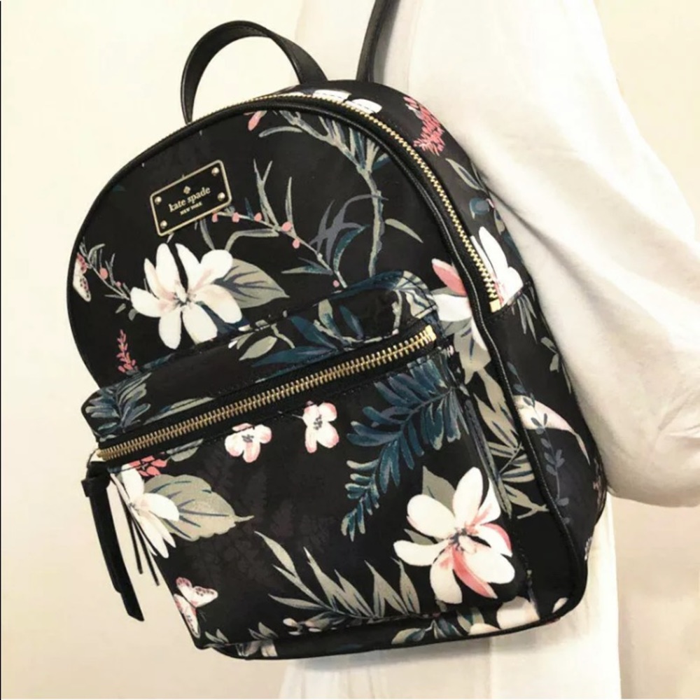 Kate Spade Bradley Wilson Road Botanical Backpack - Picture 1 of 8